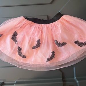 Toddler Baby Sweet Wink Bat Sequin & Pink Tutu Skirt - Size 1 - 2